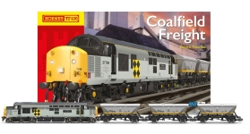 Hornby TT1008MP - TT - 4-tlg. Güterzug Class 37, BR, Ep. IV